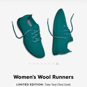 Allbirds WMN  Sz 7 teal (Lmtd. ed.)